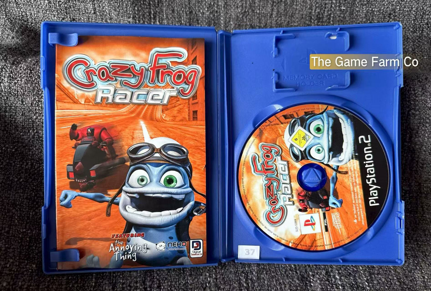 Crazy Frog Racer Game- Sony PlayStation 2 (PS2)