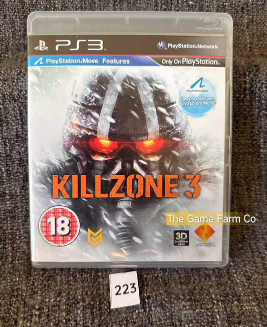 Killzone 3 Game - PS3 - Sony Playstation 3