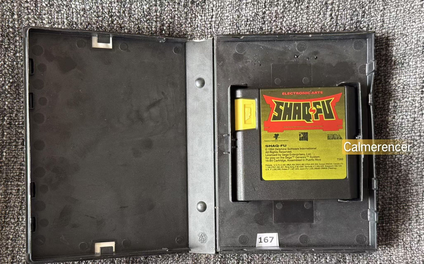 Shaq Fu - No manual - Game - Sega Mega Drive
