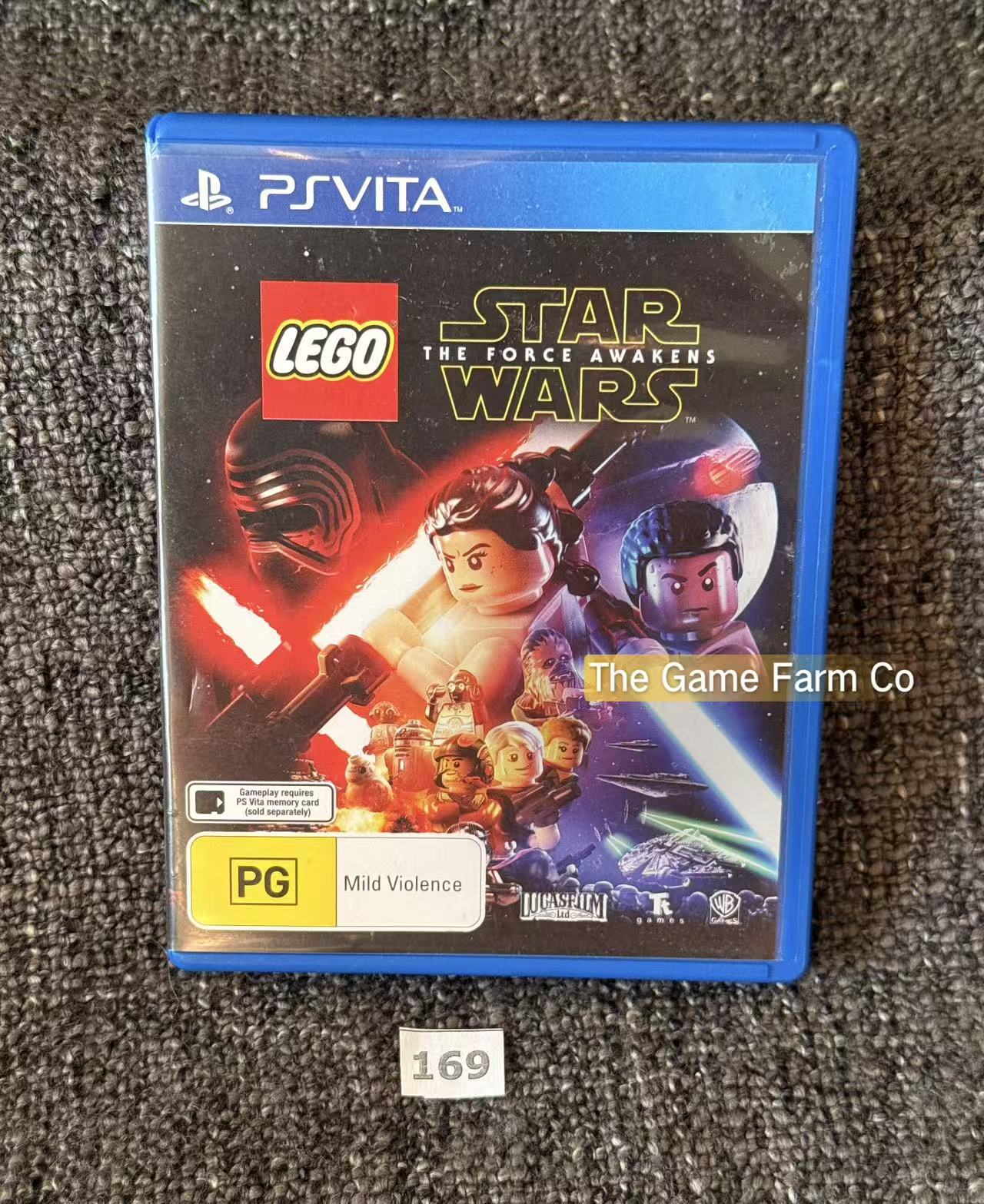 LEGO Star Wars: The Force Awakens PlayStation Vita Physical Game CIB PAL Tested Used