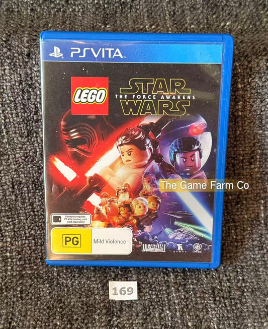 LEGO Star Wars: The Force Awakens PlayStation Vita Physical Game CIB PAL Tested Used