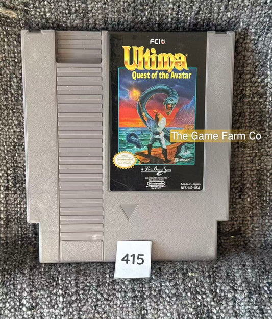 Ultima: Quest of the Avatar Nintendo Entertainment System (NES) Loose Used