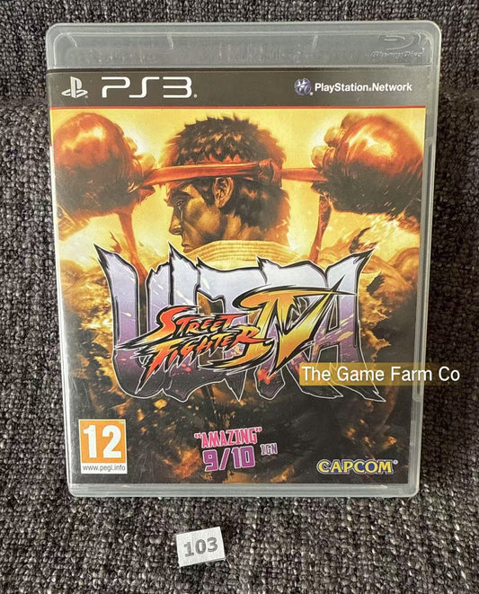 Street Fighter IV Game - PS3 - Sony Playstation 3