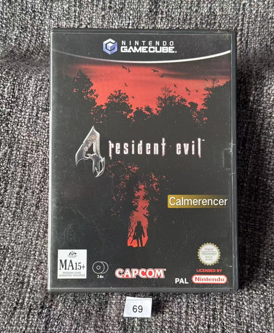 Resident Evil 4 Game - Nintendo Gamecube - Pal Version