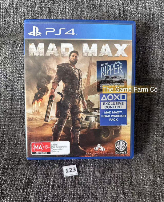 Mad Max Sony Playstation 4 (PS4) Game