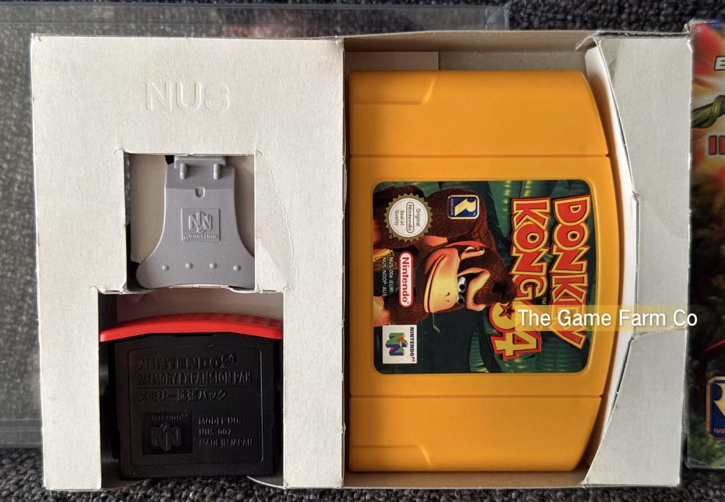 Donkey Kong 64 Game Boxed - Nintendo 64 / N64 - Pal Version
