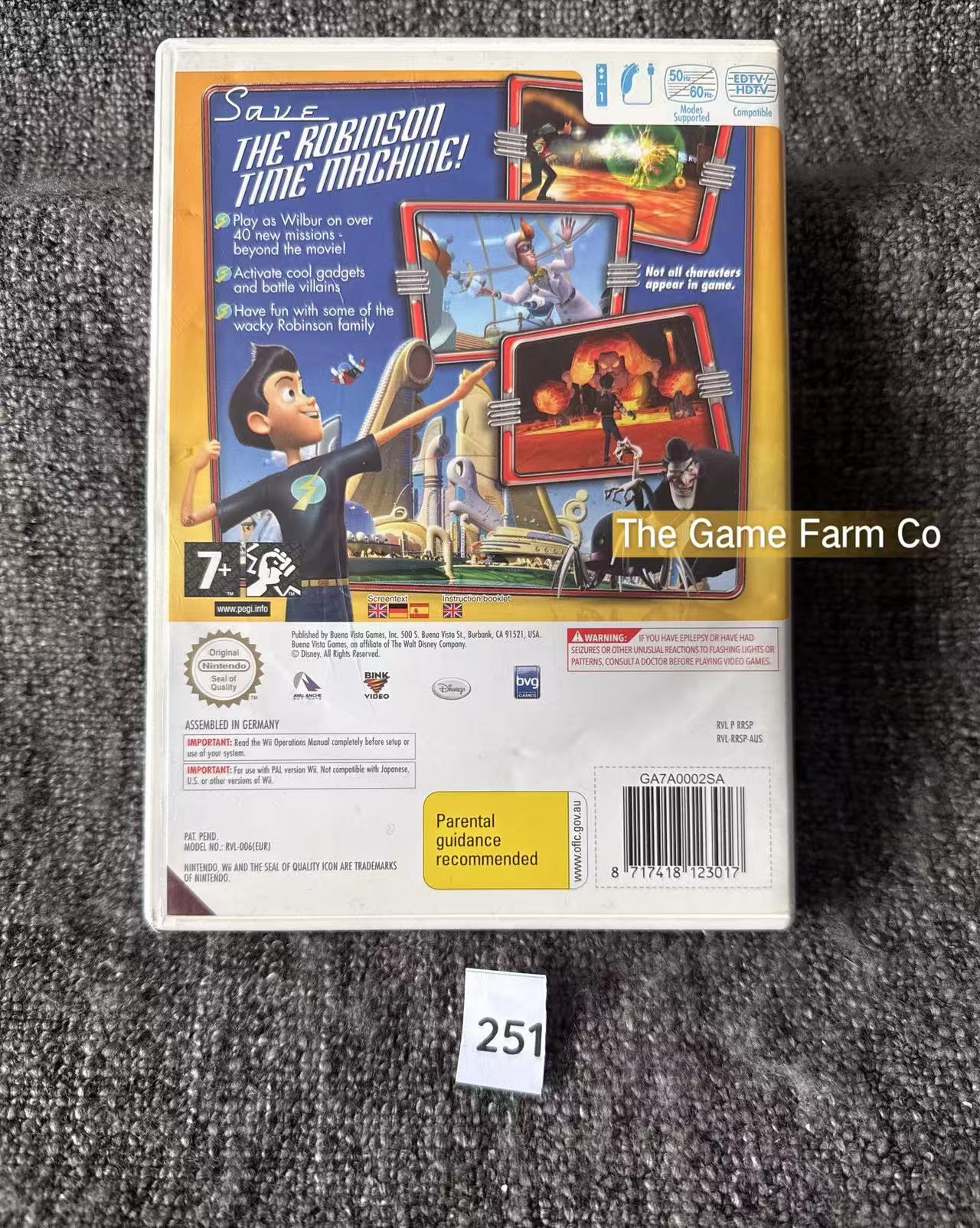 Meet The Robinsons -  Nintendo Wii game