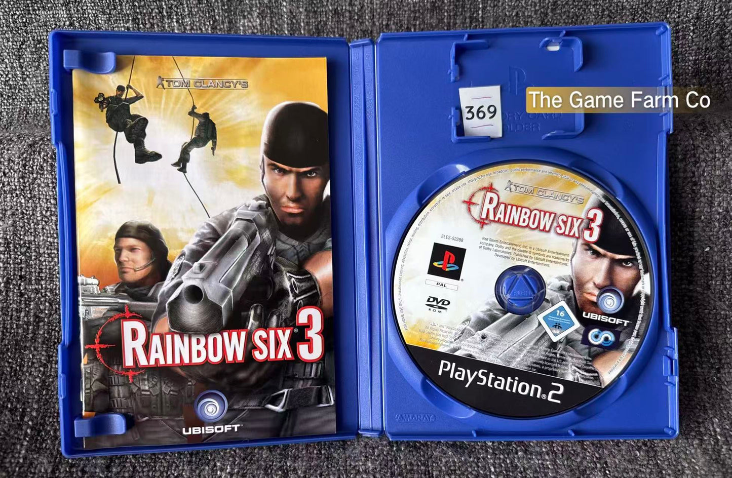 Rainbow Six 3 Game In Mint Condition - Sony PlayStation 2 (PS2)