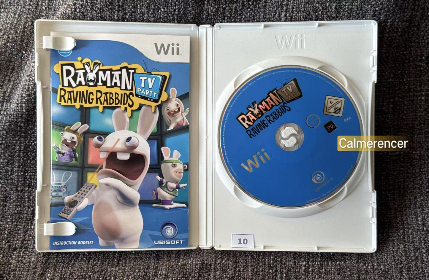 Rayman TV Party Raving Rabbids -  Nintendo Wii game