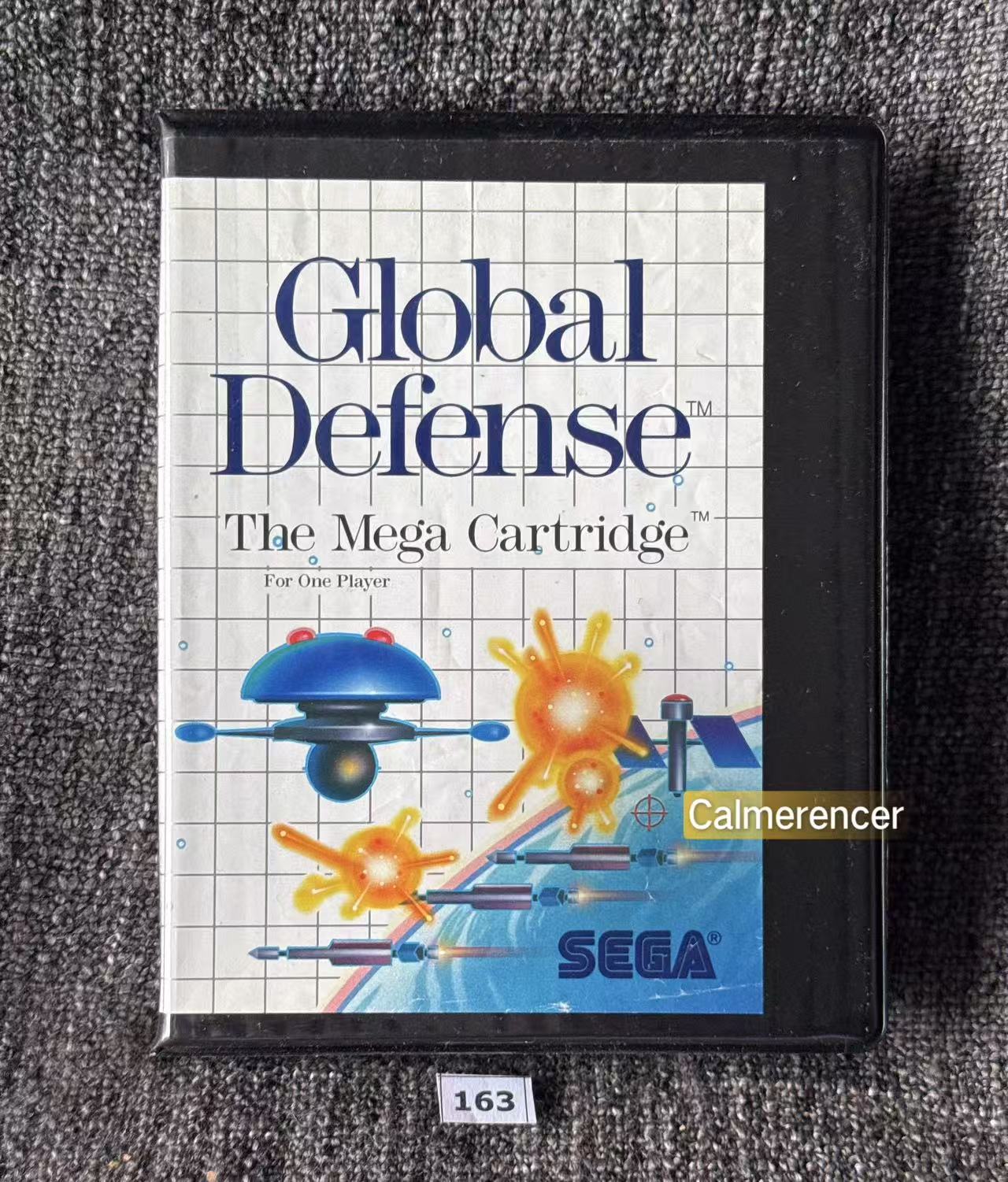 Global Defense Game - No manual. - Sega Master System