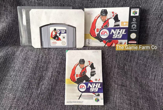 NHL 99 Game Boxed - Nintendo 64 / N64 - Pal Version