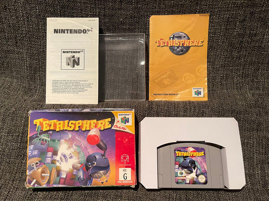Tetristphere Game Boxed - Nintendo 64 / N64 - Pal Version