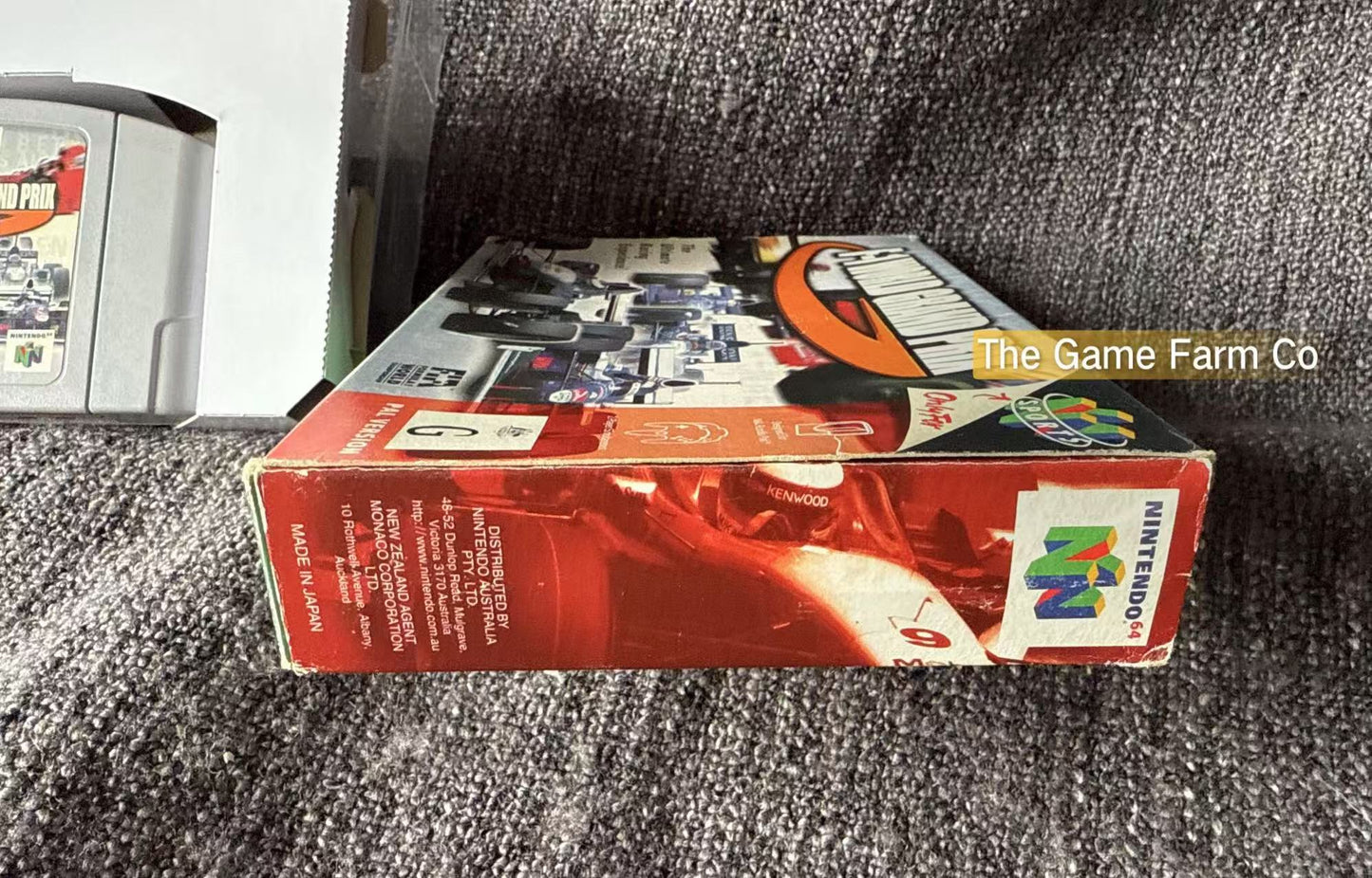 F-1 World Grand Prix Game Boxed - Nintendo 64 / N64 - Pal Version