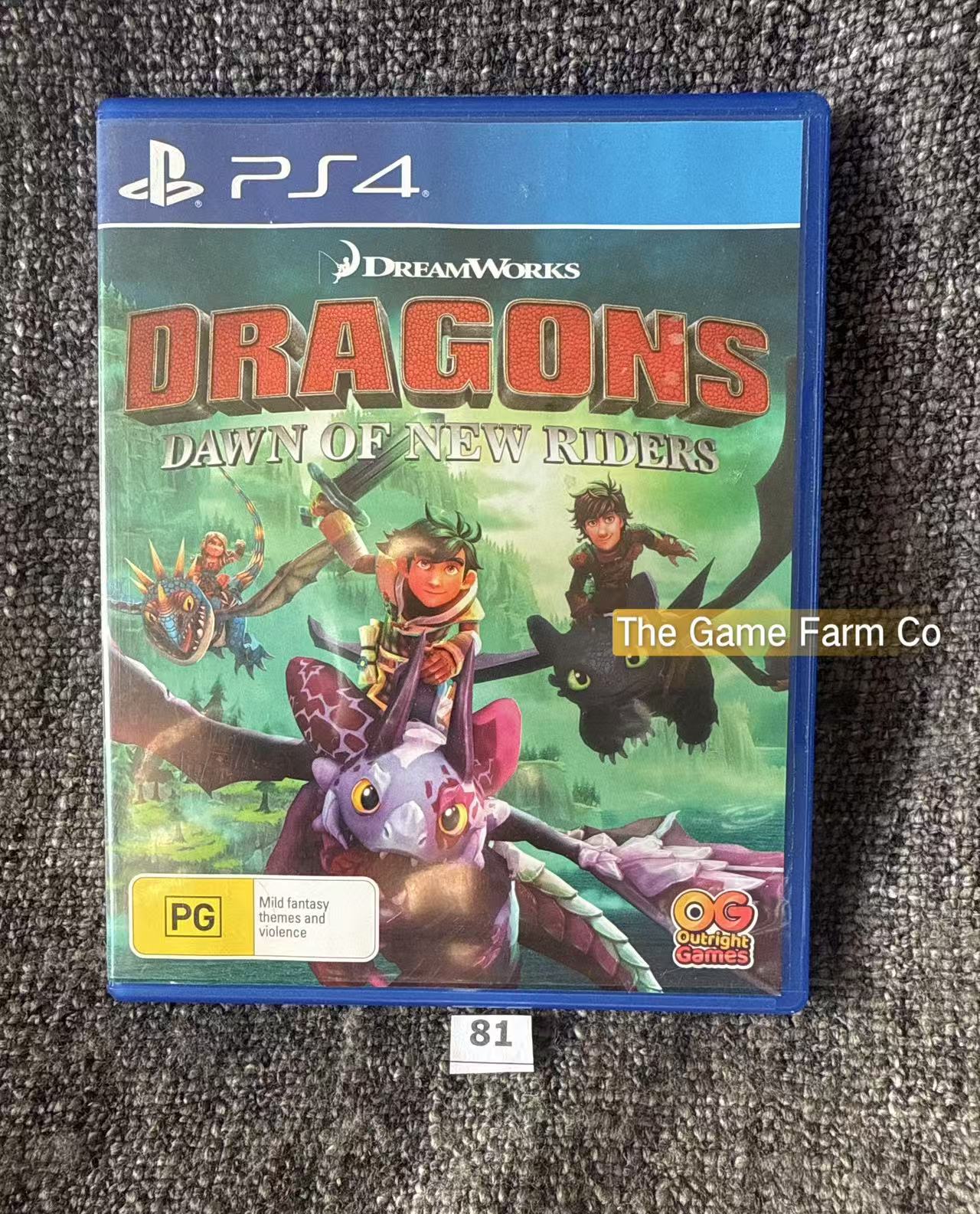 Dragons Dawn of New Riders Sony Playstation 4 (PS4) Game