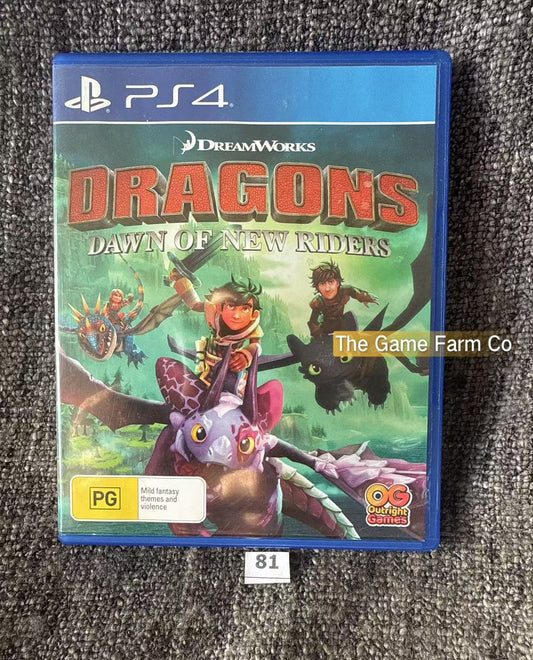 Dragons Dawn of New Riders Sony Playstation 4 (PS4) Game