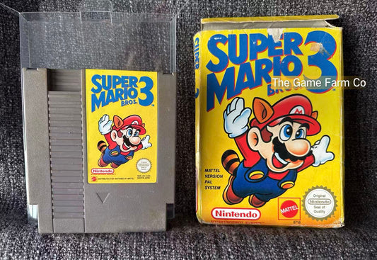 Super Mario Bros 3. Boxed Game - Nes - Nintendo / Entertainment System - Pal Version