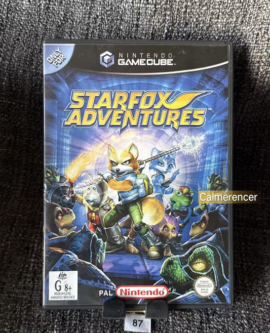 Starfox Adventures Game - Nintendo Gamecube - Pal Version