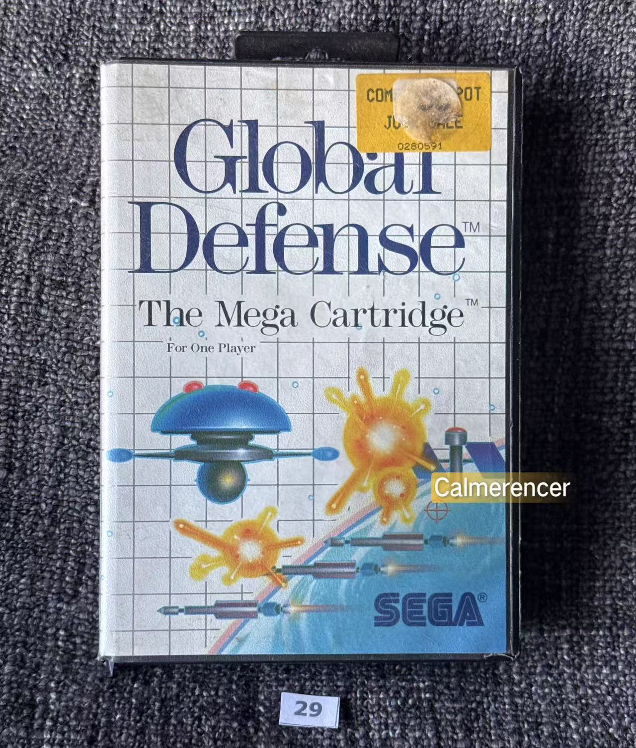 Global Defense Game - Sega Master System