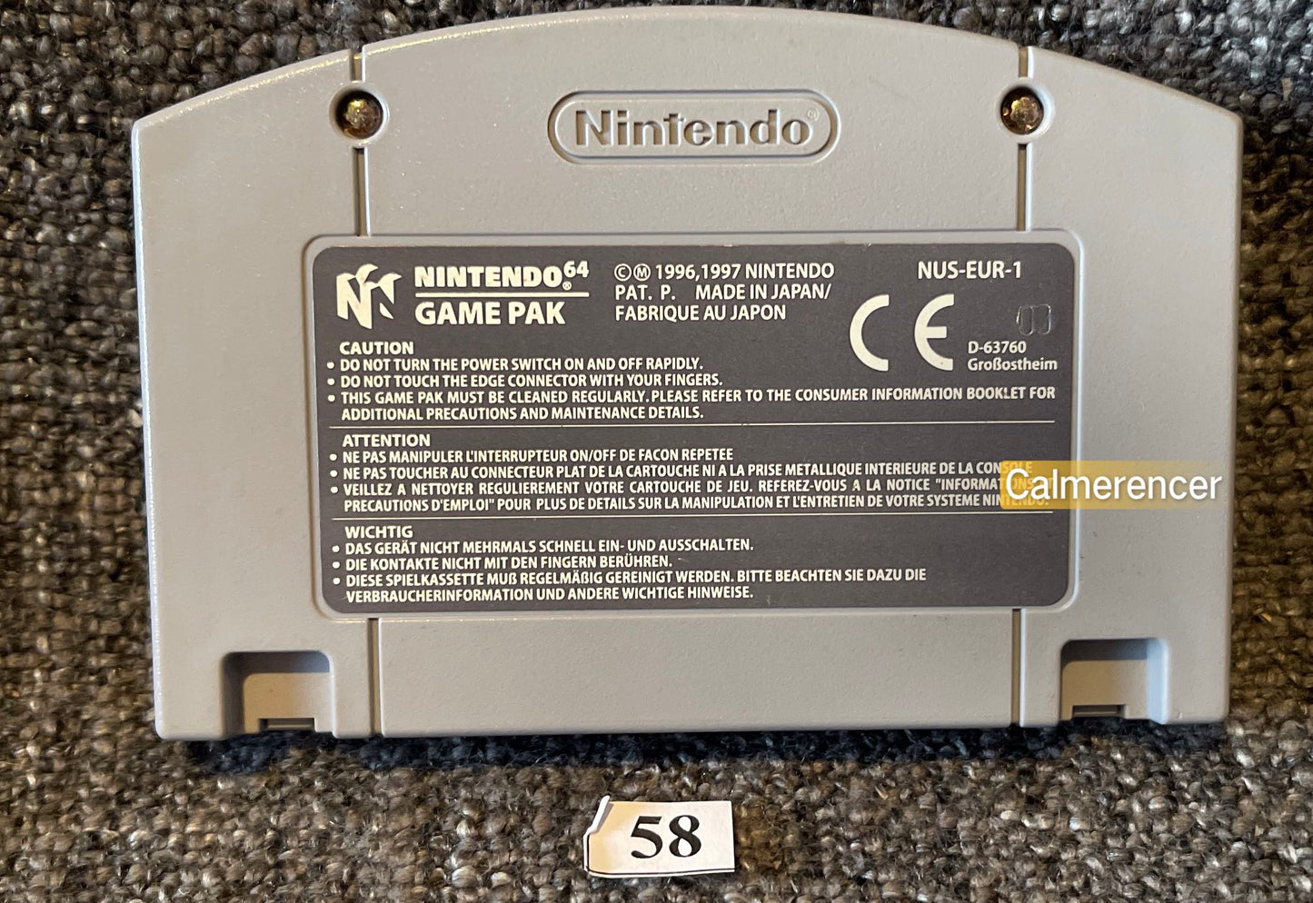 Lylat Wars - Nintendo 64 / N64 - Pal Version
