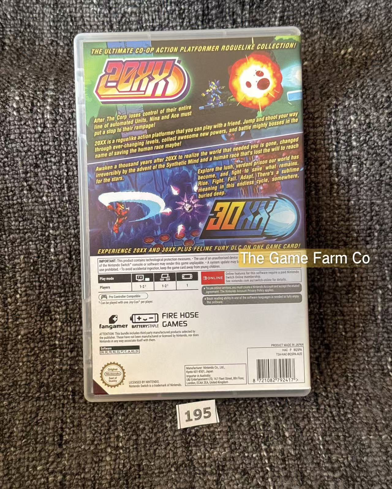 20XX / 30XX Combo Pack Nintendo Switch Physical Game BNIB PAL