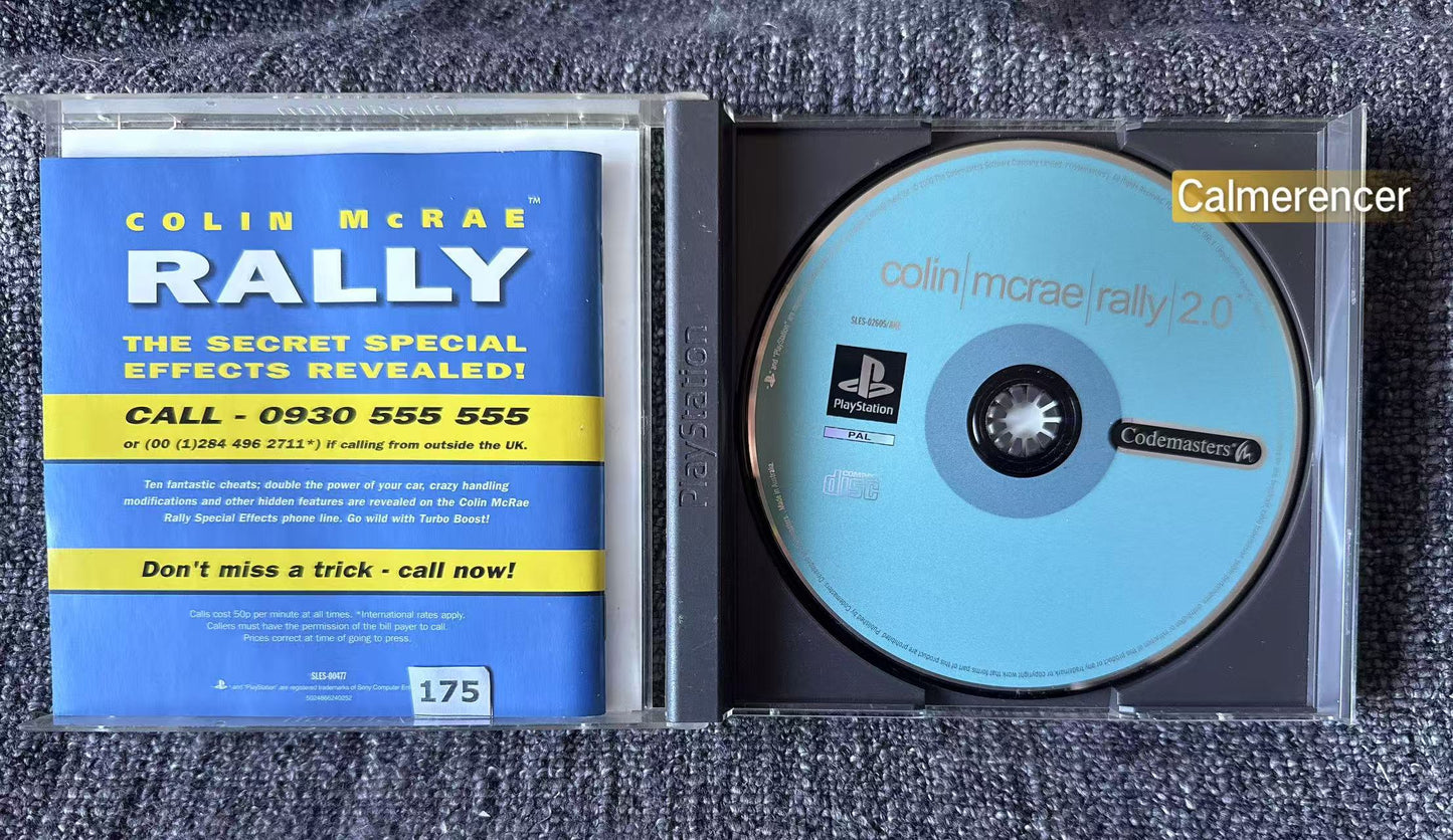 Colin McRae Rally - Sony Playstation One (PS1) Game