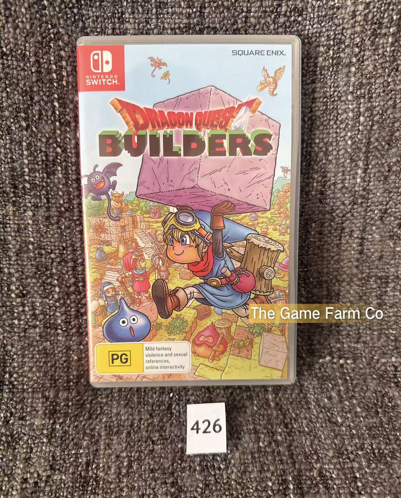 Dragon Quest Builders Nintendo Switch Physical Game Cartridge PAL Tested Used