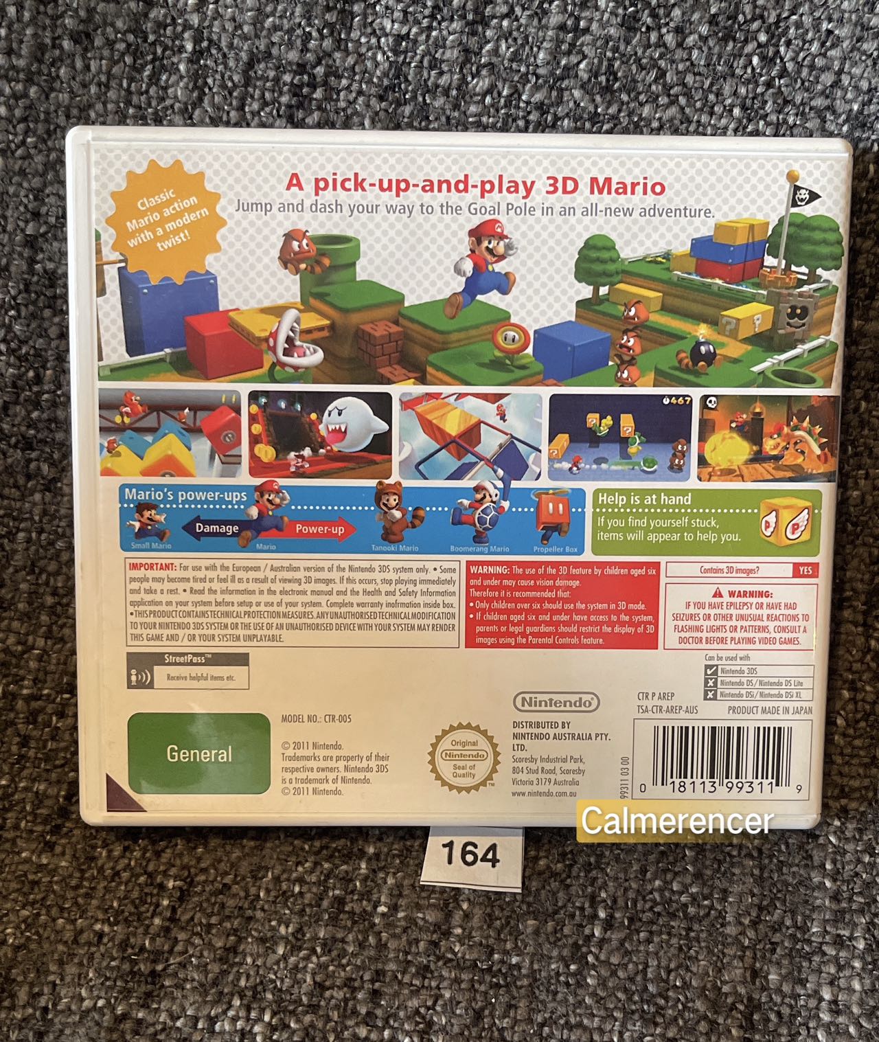 Super Mario 3D Land Game Nintendo 3DS