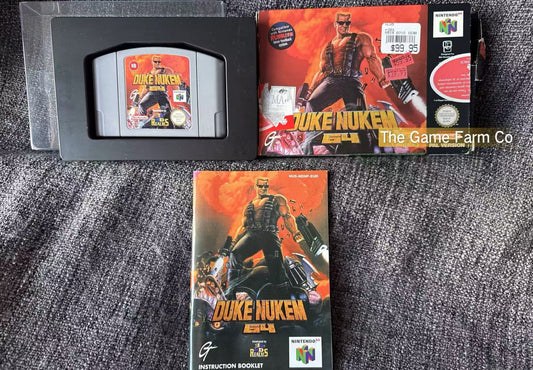 Duke Nukem Game Boxed - Nintendo 64 / N64 - Pal Version