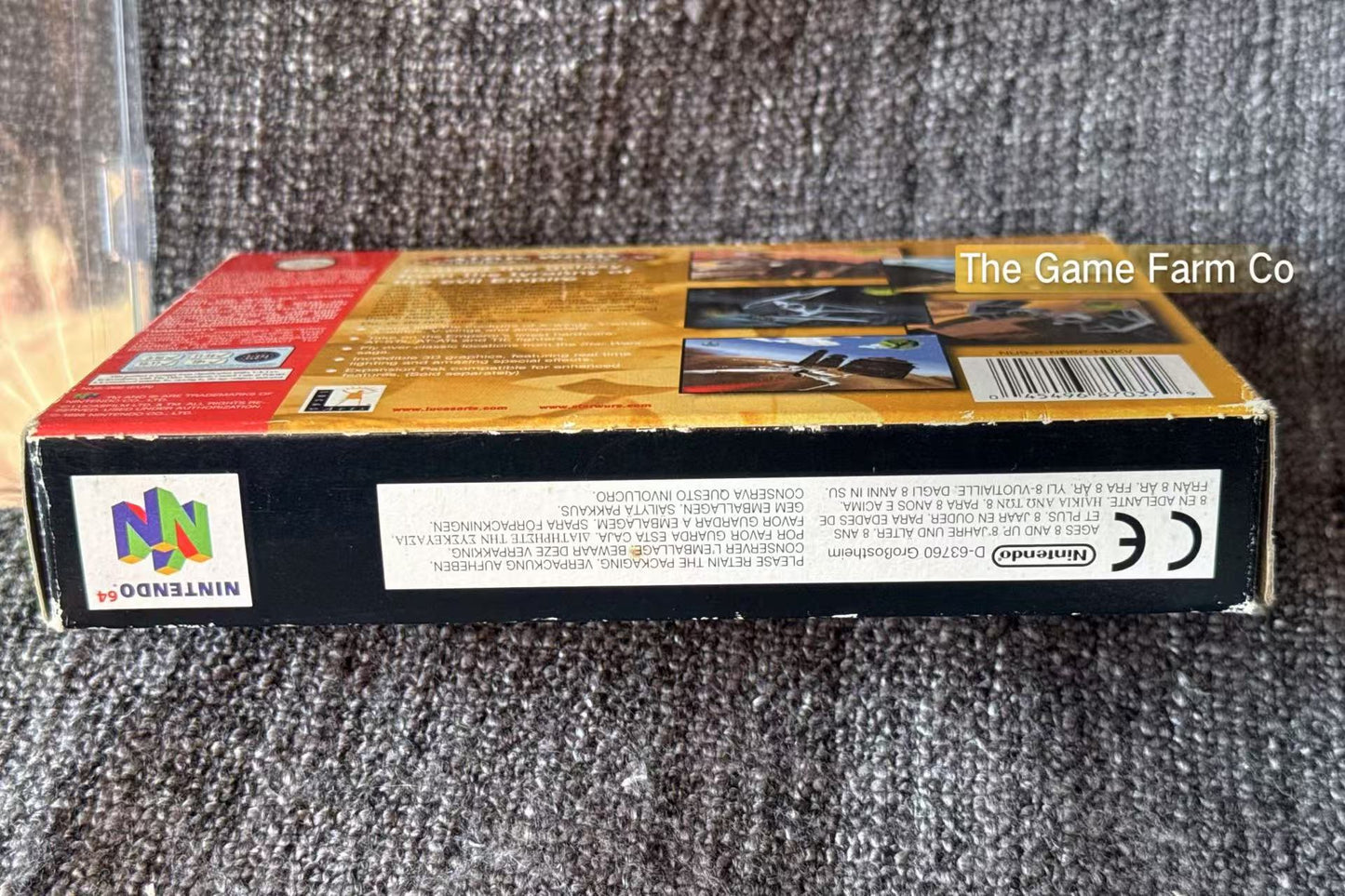 Star Wars Rouge Squadron Game Boxed - Nintendo 64 / N64 - Pal Version