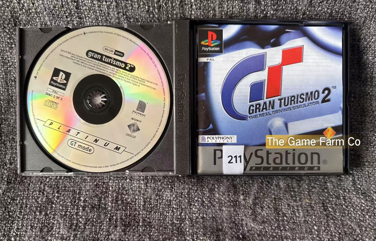 Gran Turismo 2 - Sony Playstation One (PS1) Game