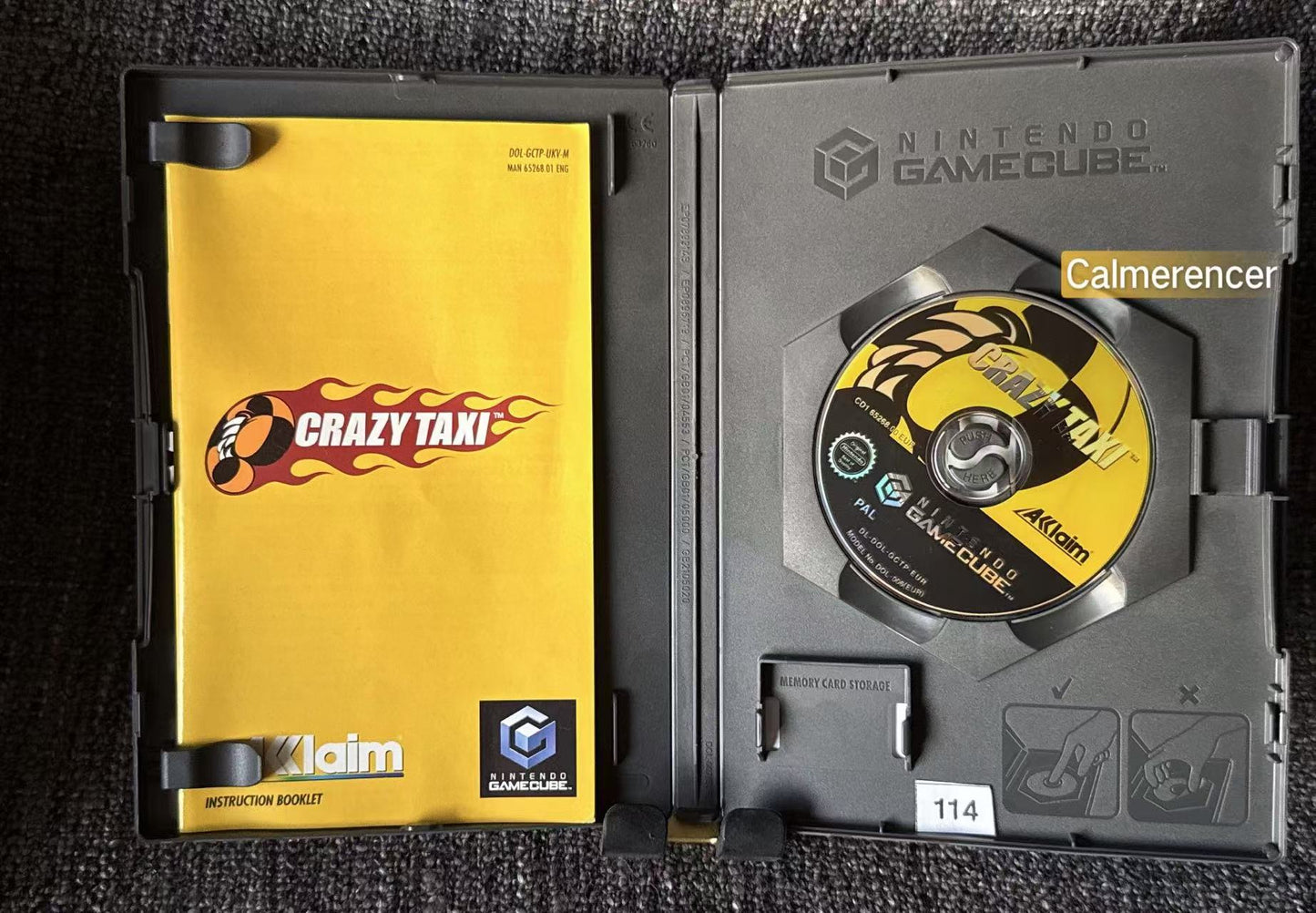 Crazy Taxi Game - Nintendo Gamecube - Pal Version