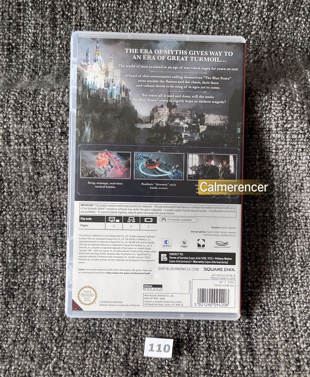 DioField Chronicle Game - Nintendo Switch