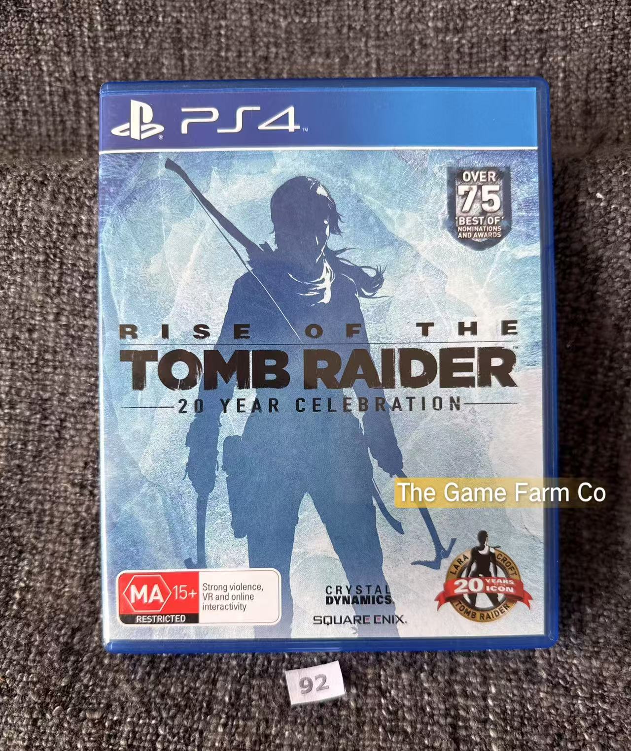 Rise Of The Tomb Raider 20 Year Celebration Sony Playstation 4 (PS4) Game
