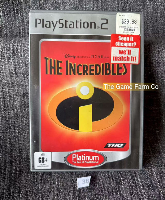 The Incredibles Game- Sony PlayStation 2 (PS2)