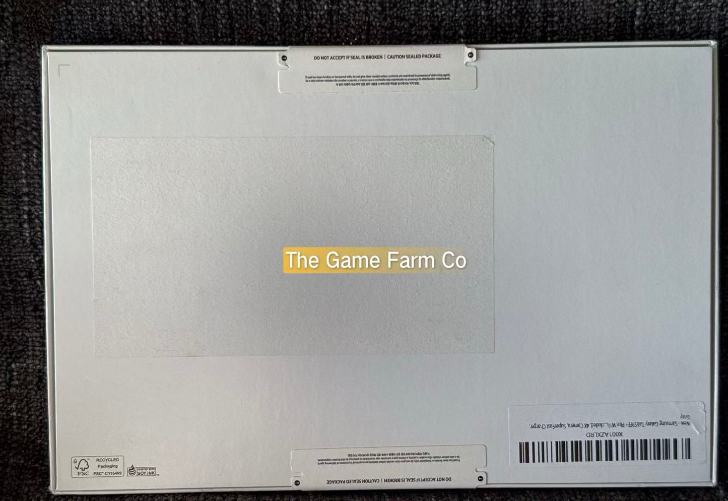 Samsung Galaxy Tab S9 FE+ 8GB / 128GB Wifi Gray color - Model SM-x610 Brand New Sealed AUS Stock