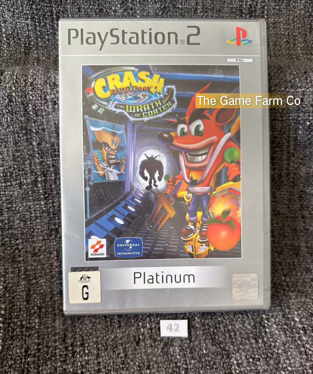 Crash Bandicoot Wrath of Cortex Game- Sony PlayStation 2 (PS2)