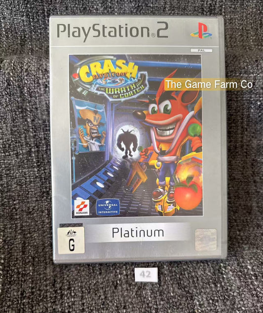 Crash Bandicoot Wrath of Cortex Game- Sony PlayStation 2 (PS2)