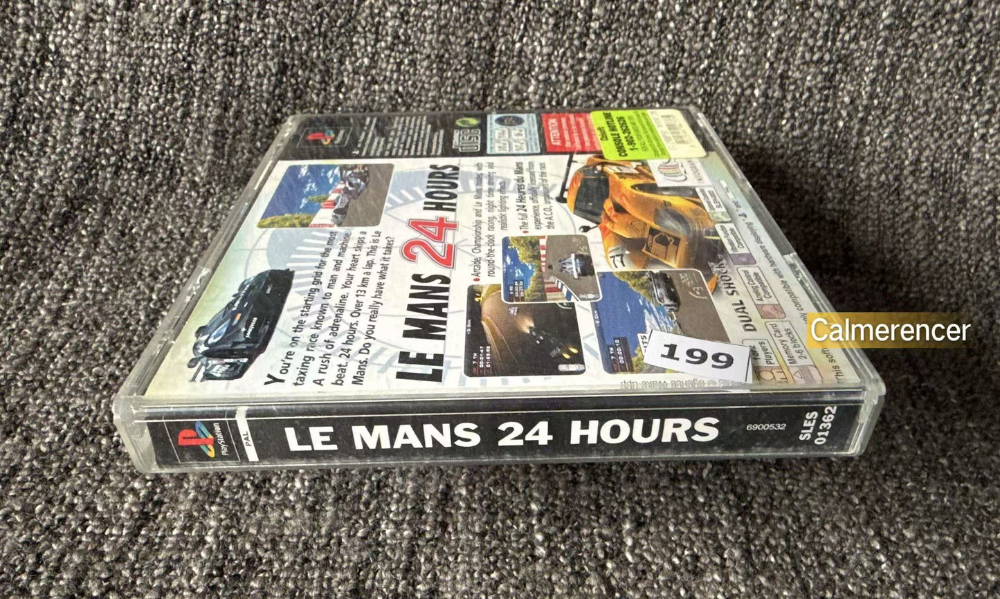 Le Mans 24 Hours - Sony Playstation One (PS1) Game