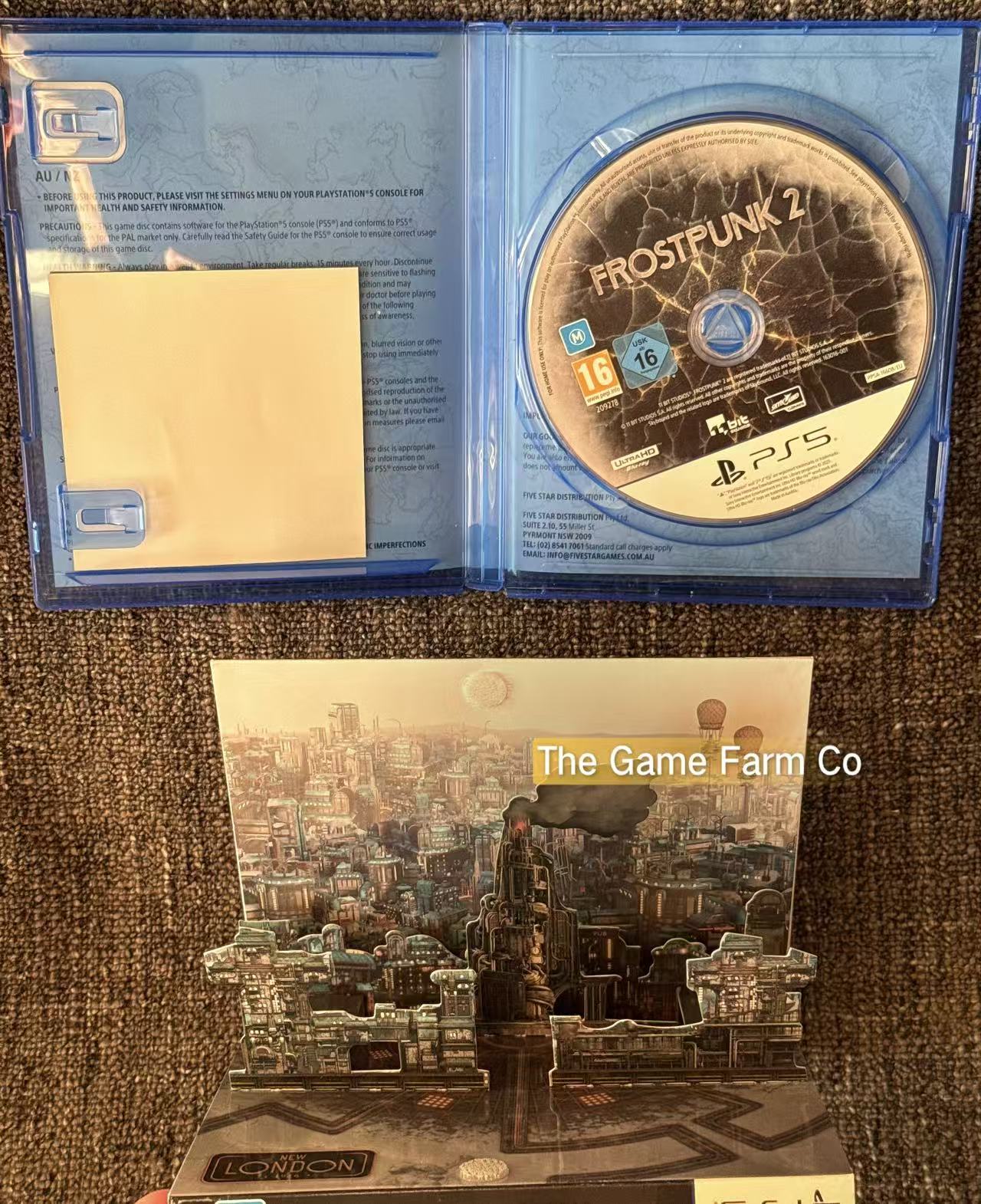Frostpunk 2: Icebreaker Edition Sony PlayStation 5 Complete PAL Tested Used