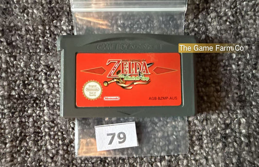 The Legend Of Zelda The Minish Cap Game -Nintendo Gameboy Advance Cart GBA - Pal Version