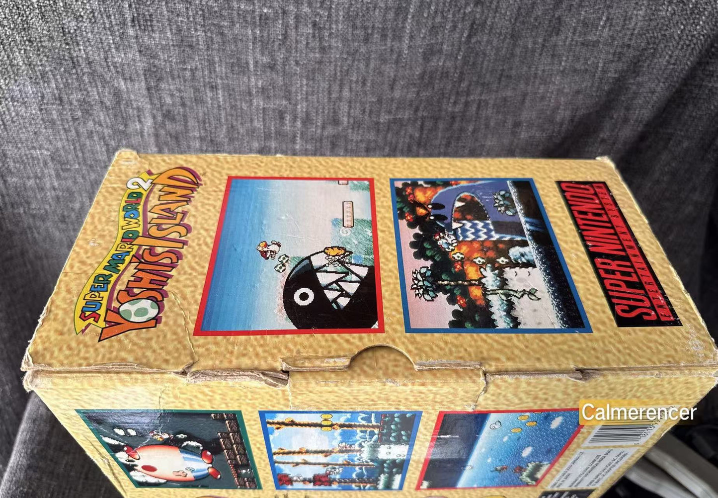 Super Mario World 2 Yoshi's Island Console Bundle Big Box (Snes) Pal Version - See Description