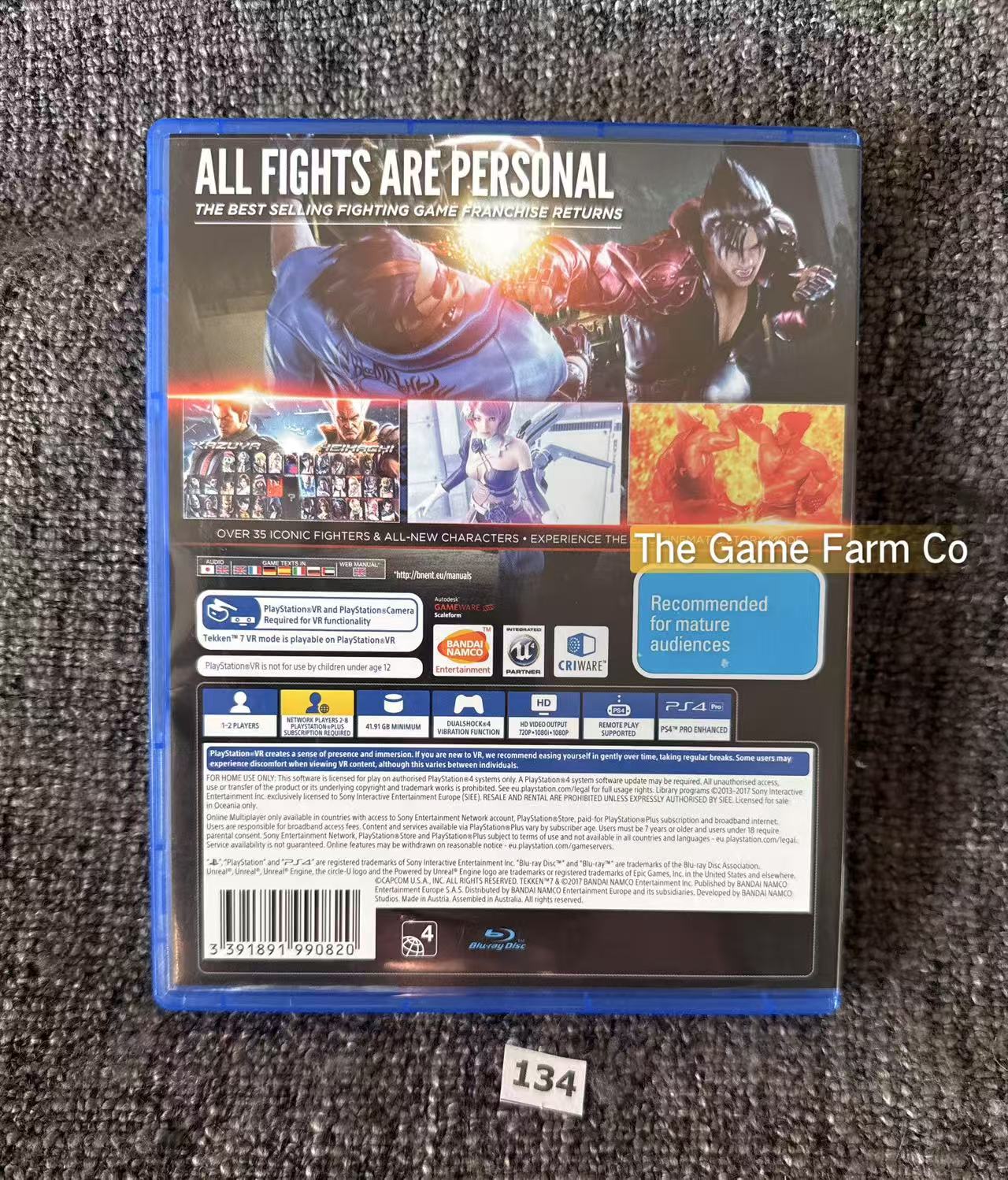 Tekken 7 Game - Sony Playstation 5 - Pal Version