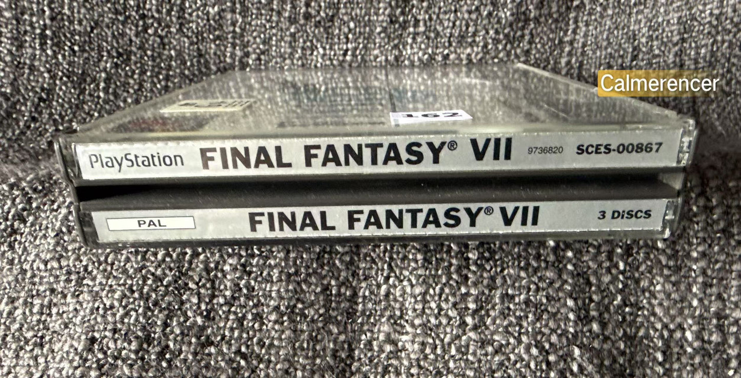 Final Fantasy VII  With FF VIII demo - No manual - Sony Playstation One (PS1) Game