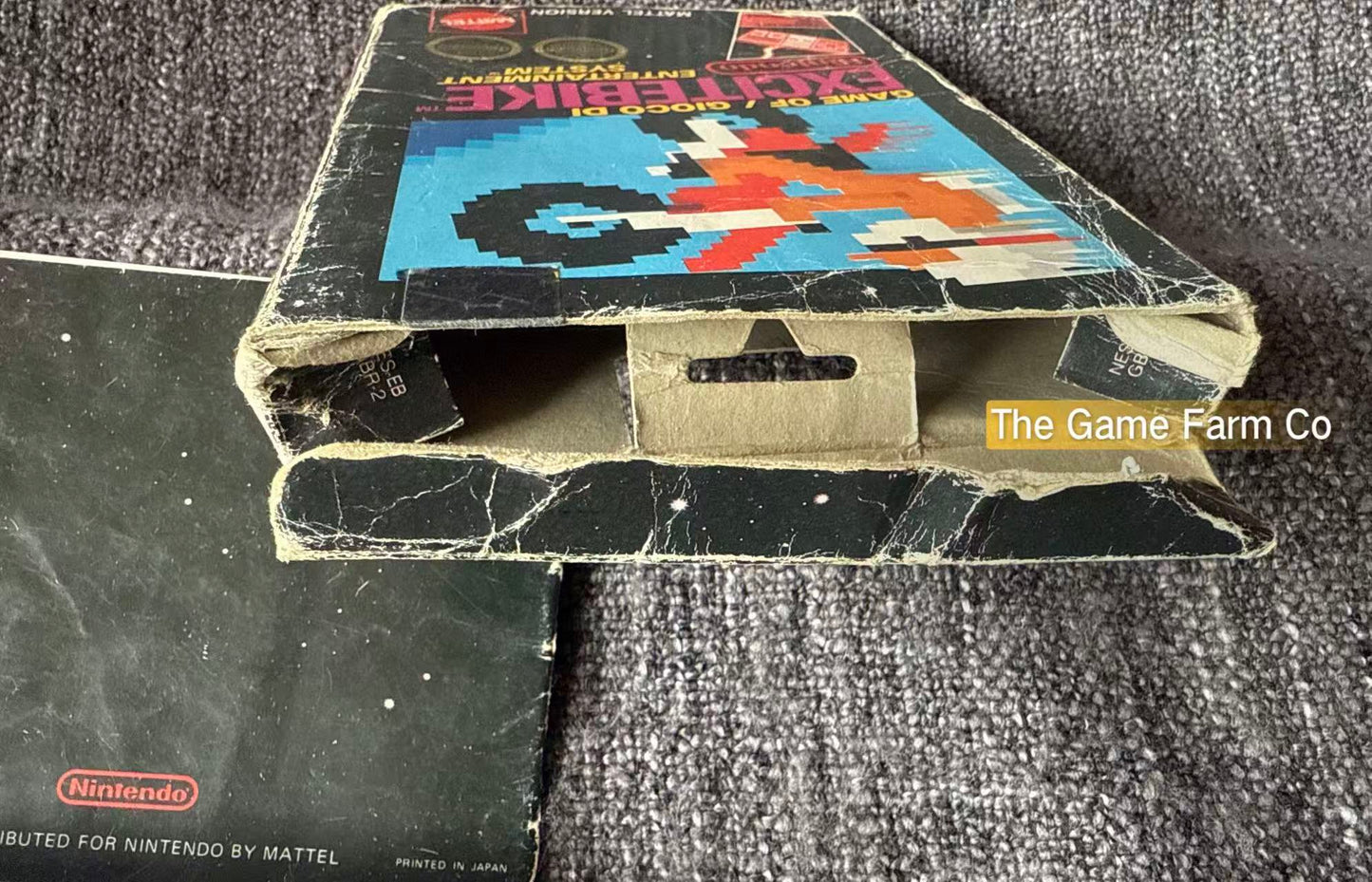 Excite Bike Boxed Game - Nes - Nintendo / Entertainment System - Pal Version