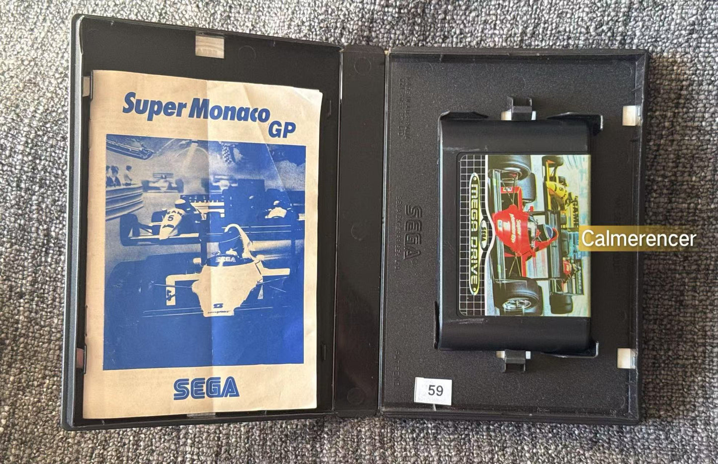 Super Monaco GP - Game - Sega Mega Drive