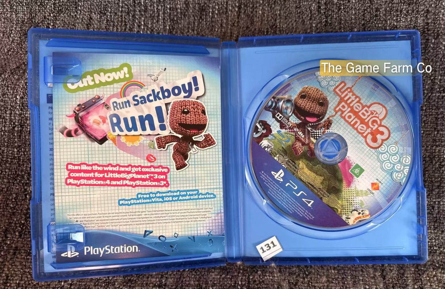 Little Big Planet 3 Sony Playstation 4 (PS4) Game