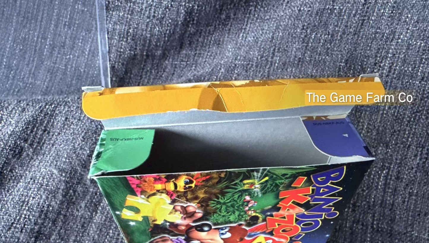 Banjo Kazooie Game Boxed - Nintendo 64 / N64 - Pal Version