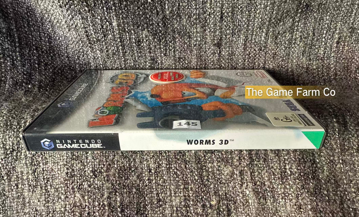 Worms 3D (Nintendo GameCube) Complete CIB Manual - PAL Version Tested