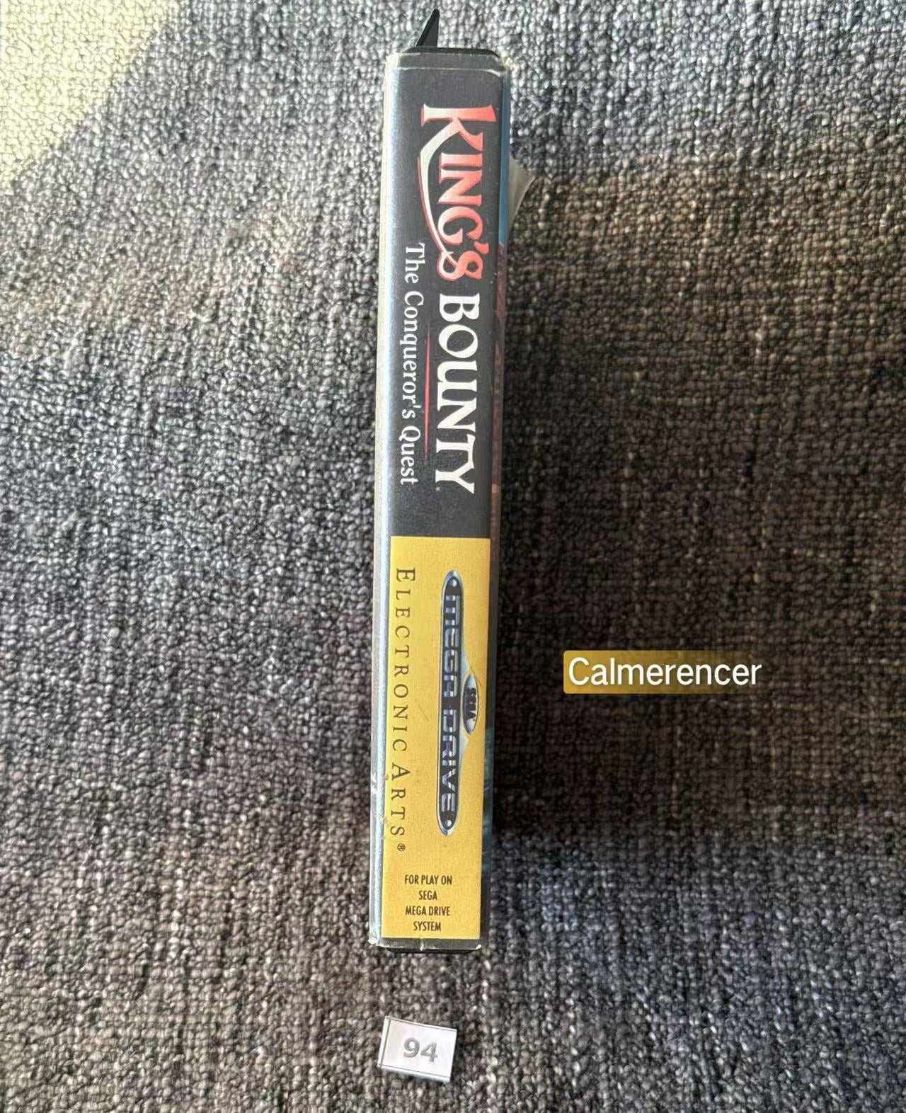 King's Bounty Conquerer's Quest  Game - No manual  - Sega Mega Drive