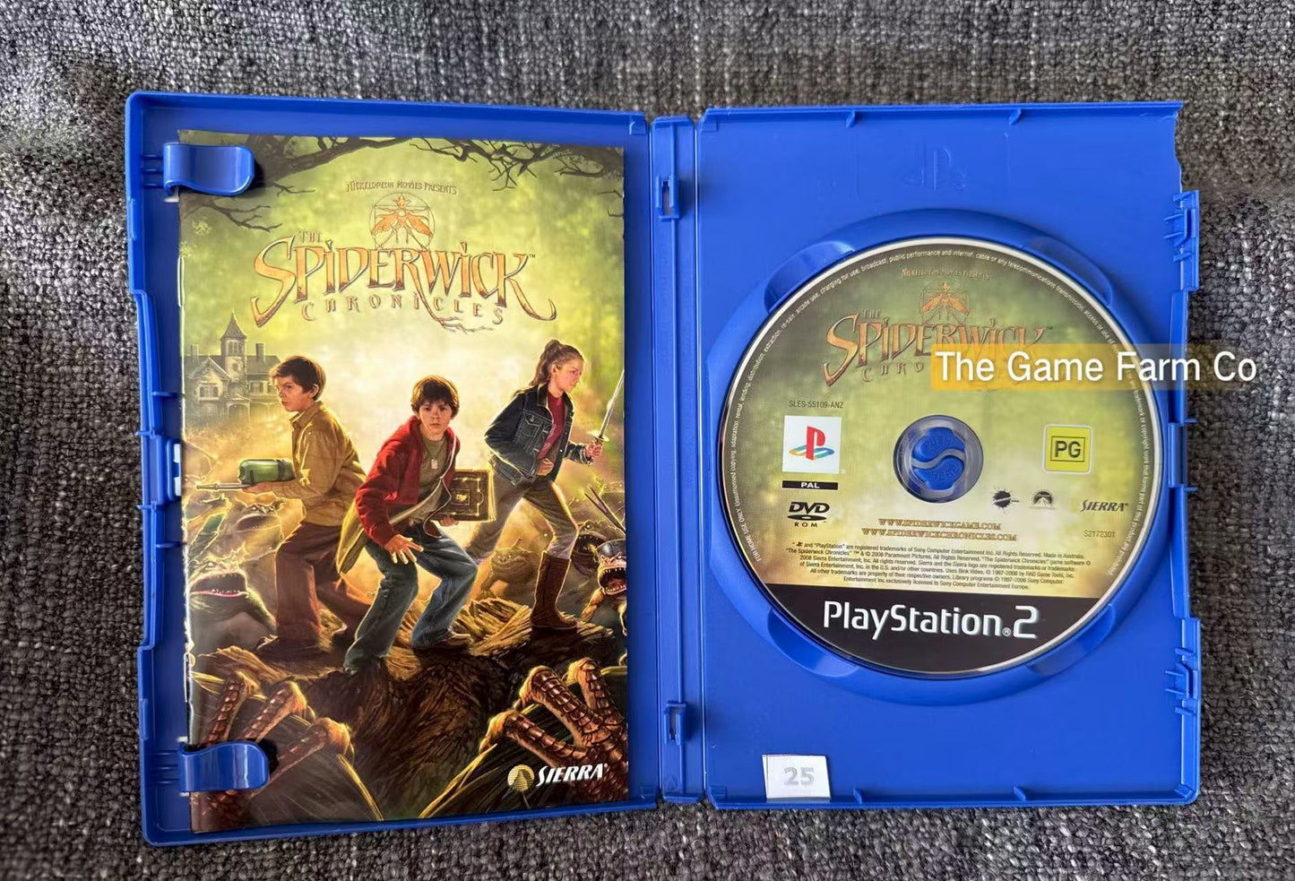 The Spiderwick Chronicles Game- Sony PlayStation 2 (PS2)
